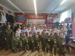 Экскурсия в Центр патриотического воспитания «Вектор»