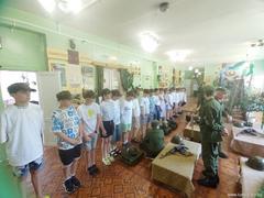 Экскурсия в Центр патриотического воспитания «Вектор»