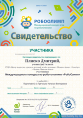 Итоги Международного конкурса по робототехнике 