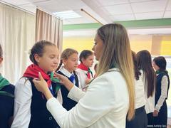 Пополнение в рядах жодинской пионерии