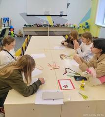 Мастер-класс «Бумажная филигрань» для учащихся признанных находящимися  в социально опасном положении ГУО «Средняя школа №2 г. Жодино»