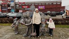 Арт-объект в городе Жодино: Четвероногие герои – укротители стихий