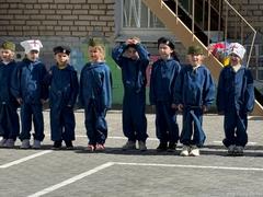 «Зарничка» не заканчивается: второй день нашего патриотического десанта в детском саду № 15 «Рябинка».