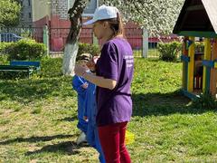 «Зарничка» не заканчивается: второй день нашего патриотического десанта в детском саду № 15 «Рябинка».